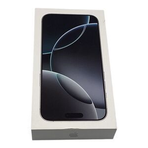 Apple iPhone 16 Pro MAX  White Titanium Empty Box ONLY with insert